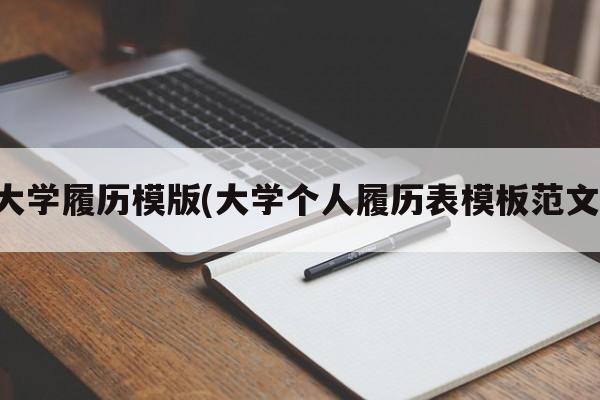 大学履历模版(大学个人履历表模板范文)